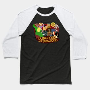 Dungeons and Dragons - Fun for all the Family! Baseball T-Shirt